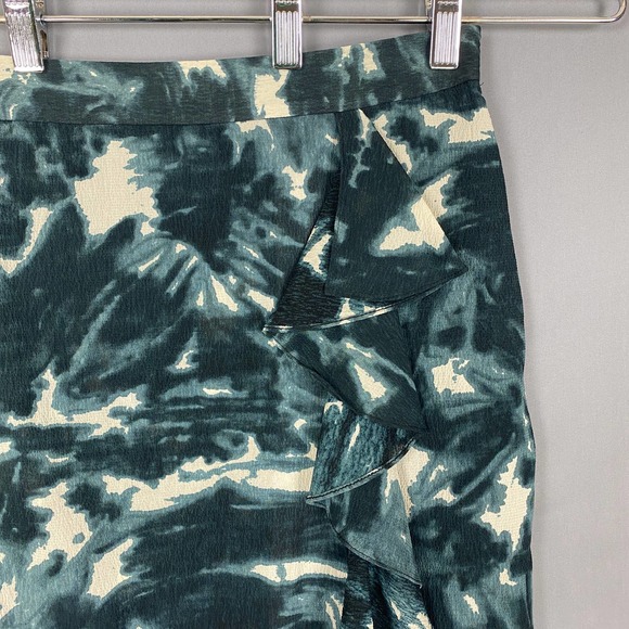 NEW Ann Taylor Faux Wrap Silk Skirt - Picture 2 of 10